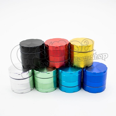 Multicolor grooved metal grinder S (4 parts) 4